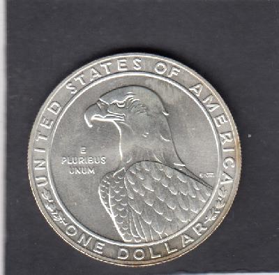 Beschrijving: 1 Dollar S-OLYMPIC 84 DISCUS 